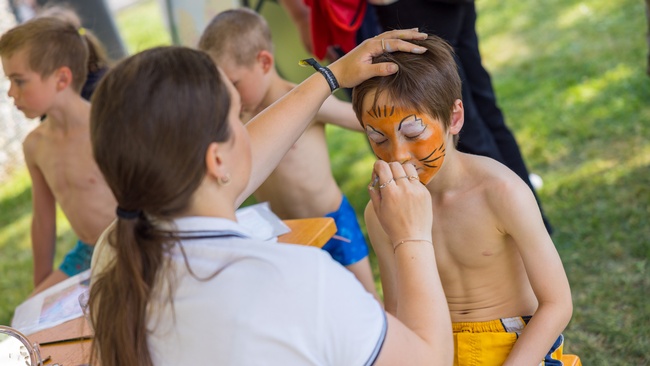 Kinderschminken &copy; AK, AK